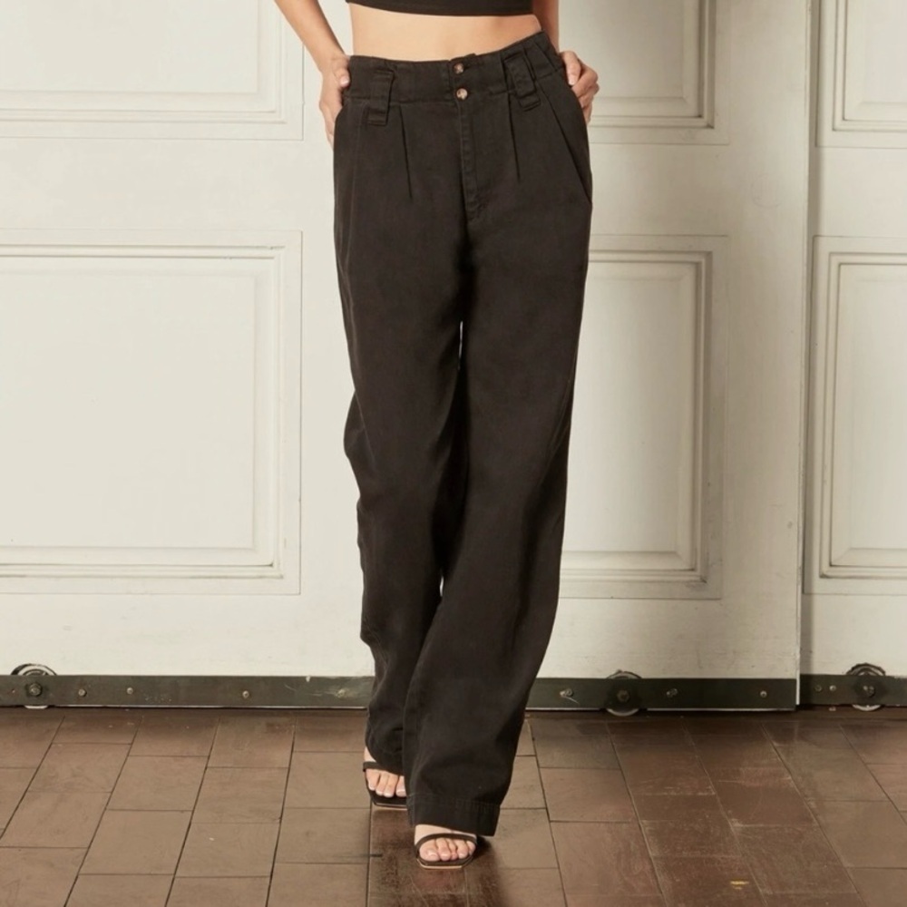 Boyish Women's Organic Cotton Liam Jeans, Black Beauty